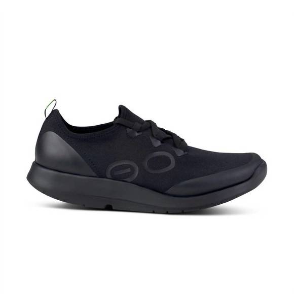 NEW OOFOS men's oomg sport low shoe in black - Picture 1 of 6